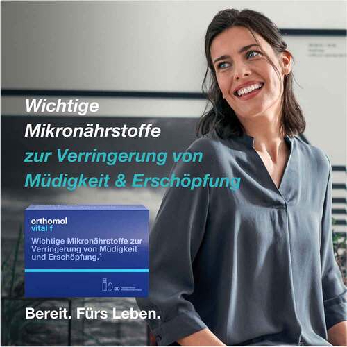 Orthomol Vital F Trinkfl&auml;schchen / Kapseln Kombipack. - 3