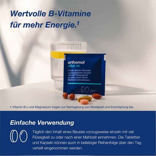 Orthomol Vital M Tabletten / Kapseln Kombipack.30 Tage - 6