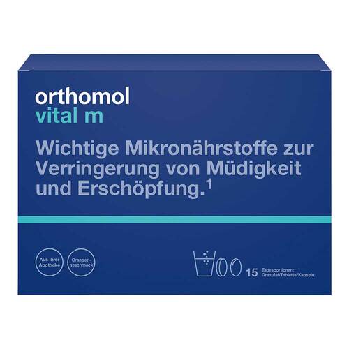 Orthomol Vital M Granulat / Kap./Tabletten Kombipackung 15 Tage - 1