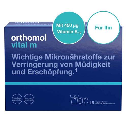 Orthomol Vital M Granulat / Kap./Tabletten Kombipackung 15 Tage - 2