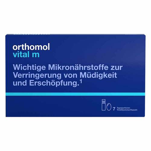 Orthomol Vital M Trinkfl&auml;schchen / Kapseln Kombipack. - 1