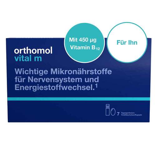 Orthomol Vital M Trinkfl&auml;schchen / Kapseln Kombipack. - 2