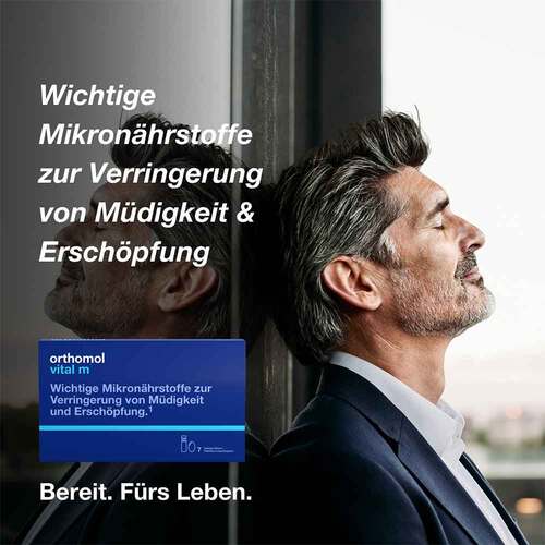 Orthomol Vital M Trinkfl&auml;schchen / Kapseln Kombipack. - 3
