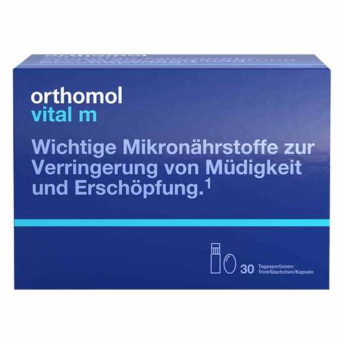 Orthomol Vital M Trinkfl&auml;schchen / Kapseln Kombipack. - 1