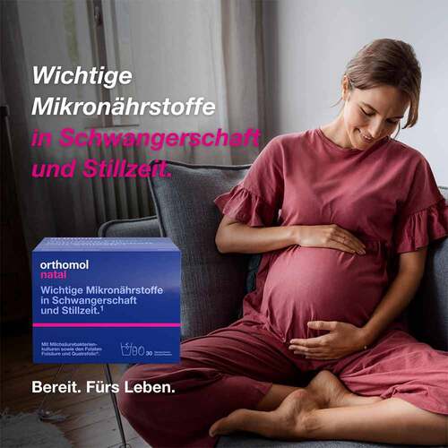 Orthomol Natal Granulat / Kapseln 30 Beutel Kombipack. - 2
