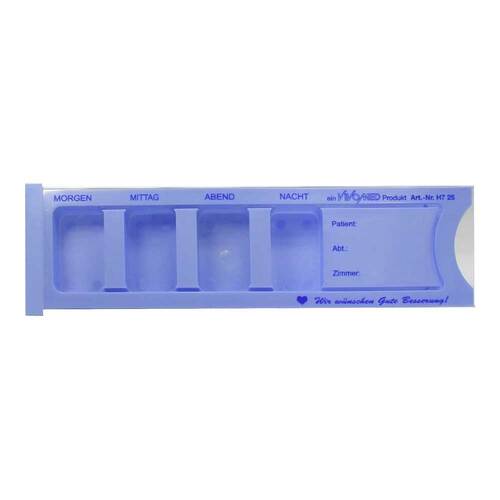 Medikamentendispenser morg. / mitt./aben./nacht blau - 1