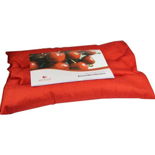 Kirschkernkissen 30x40 cm rot - 1