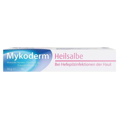 Mykoderm Heilsalbe Nystatin und Zinkoxid - 1