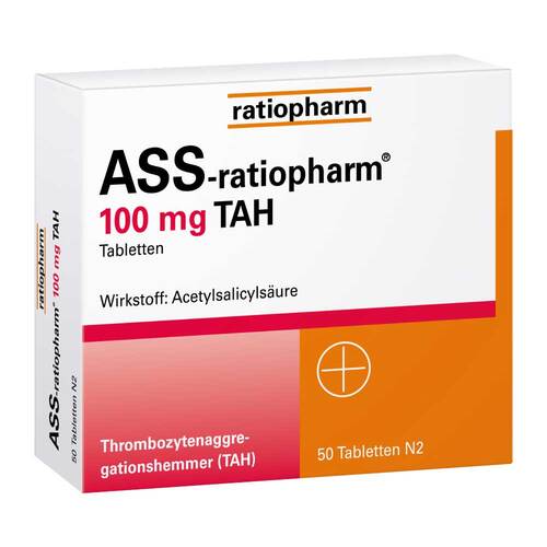 Ass-ratiopharm 100 mg Tah Tabletten - 1
