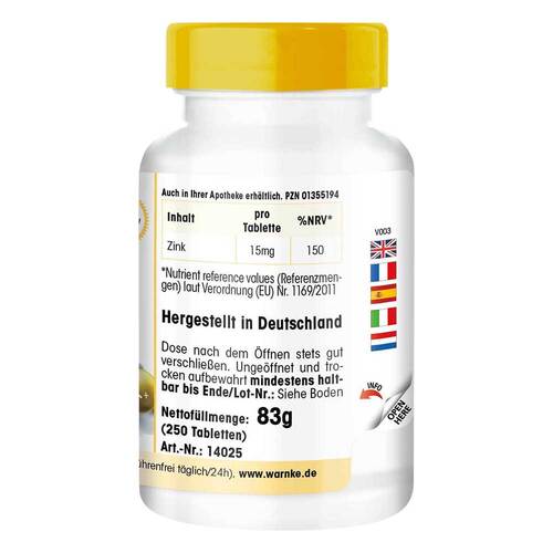 Zink 15 mg Tabletten - 3