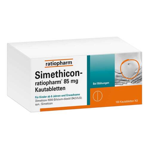 Simethicon-ratiopharm 85 mg Kautabletten - 1
