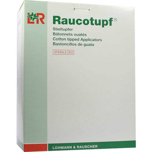 Raucotupf Stieltupfer 1 St steril gro&szlig;er Wattekopf - 1