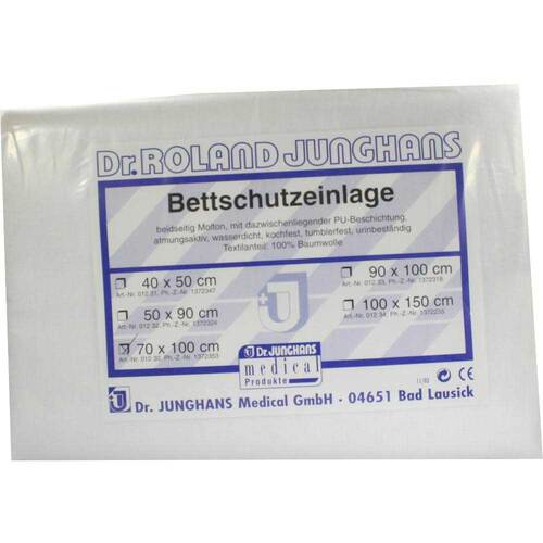 Bettschutzeinlage doppelseitig Molton 70x100 cm - 1