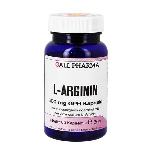 L-Arginin 500 mg Gph Kapseln - 1