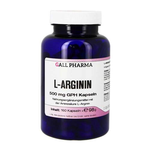L-Arginin 500 mg Gph Kapseln - 1