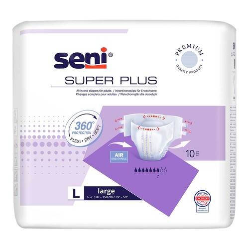 Seni Super Plus Inkontinenzslip L - 1