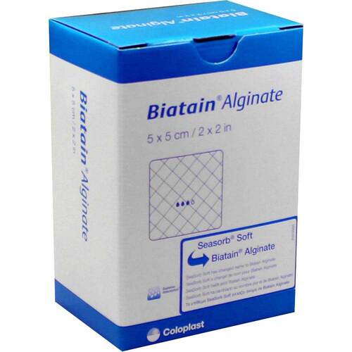 BIATAIN Alginate Kompressen 5x5 cm - 1