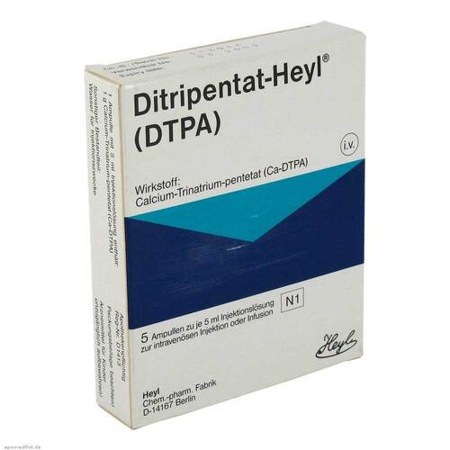 DITRIPENTAT-Heyl Injektionsl&ouml;sung Ampullen - 1