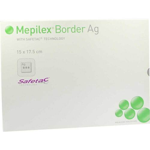 Mepilex Border Ag Schaumverband 15x17,5 cm steril - 1