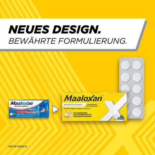 Maaloxan 25 Mval Kautabletten - 2