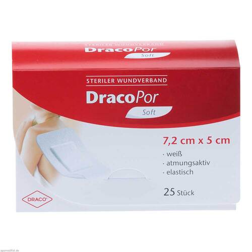 Dracopor Wundverband 5x7,2 cm steril - 1