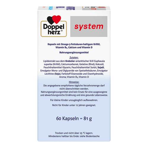 Doppelherz Antarktis Krill system Kapseln - 3