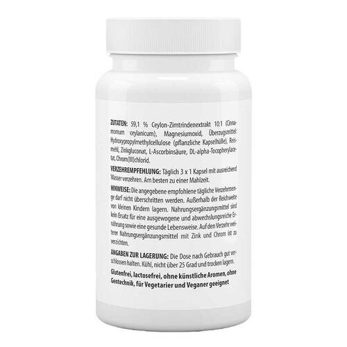 Zimt 500 mg + Zink+Chrom Kapseln - 3