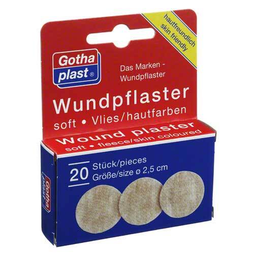 Gothaplast Wundpflaster soft Vlies 2,5 cm - 1