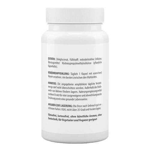 Zink 15 mg Zinkgluconat Kapseln - 3