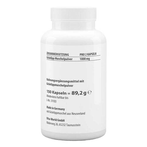 GR&Uuml;NLIPPMUSCHEL KONZENTRAT 500 mg Kapseln - 2