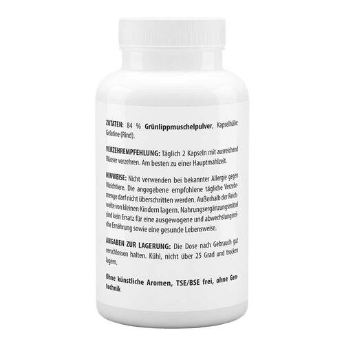 GR&Uuml;NLIPPMUSCHEL KONZENTRAT 500 mg Kapseln - 3