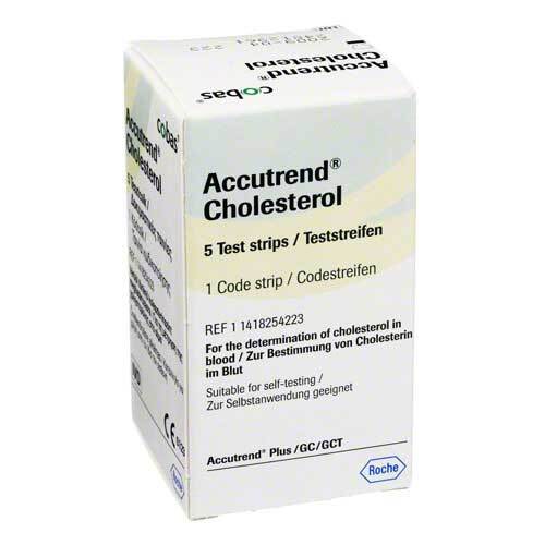 Accutrend Cholesterol Teststreifen - 1