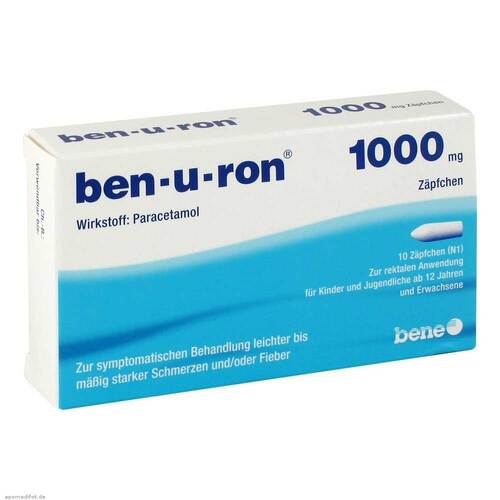 Ben-U-Ron 1.000 mg Suppositorien - 1