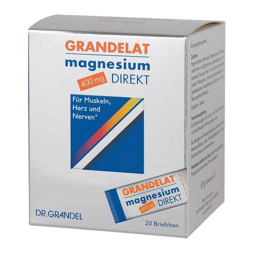 Magnesium Direkt 400 mg Grandelat Pulver - 1