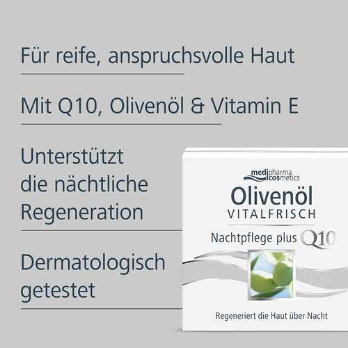 Oliven&ouml;l Vitalfrisch Nachtpflege Creme - 4