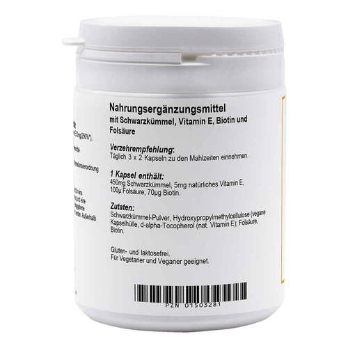 Schwarzk&uuml;mmel&ouml;l plus 5 Kapseln - 3