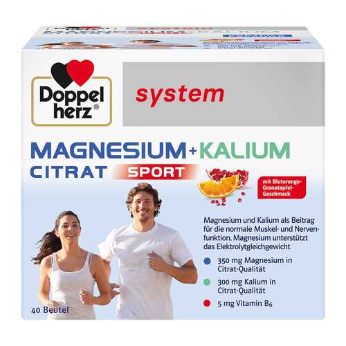 Doppelherz Magnesium + Kalium Citrat system Granulat - 1