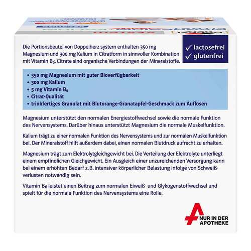 Doppelherz Magnesium + Kalium Citrat system Granulat - 2