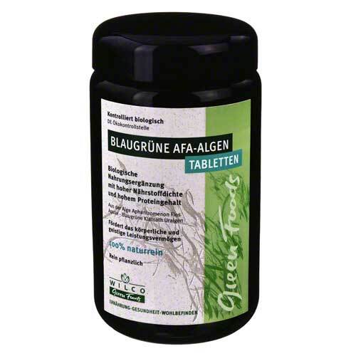 Afa Alge 400 mg blaugr&uuml;n Tabletten - 1