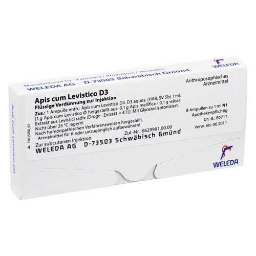 APIS CUM levistico D 3 Ampullen - 1
