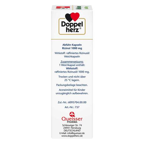 Doppelherz Abf&uuml;hr-Kapseln Rizinol 1.000 mg - 3