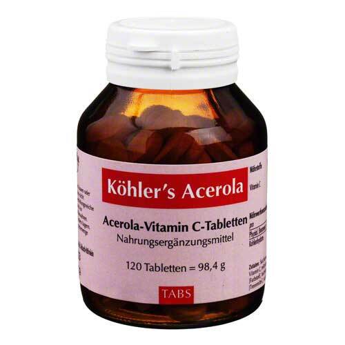 K&Ouml;HLER'S Acerola Tabletten - 1
