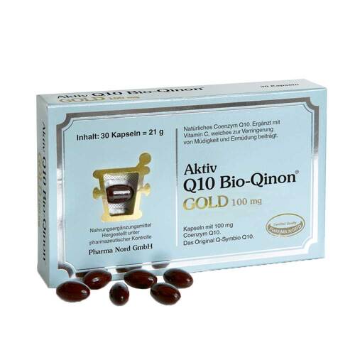 Q10 Bio Qinon Gold 100 mg Pharma Nord Kapseln - 1