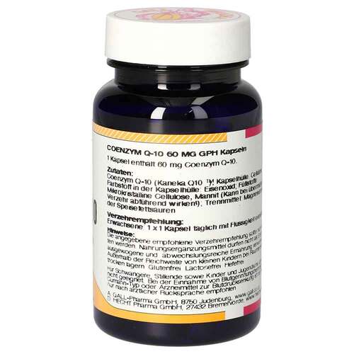 Coenzym Q10 60 mg Gph Kapseln - 2