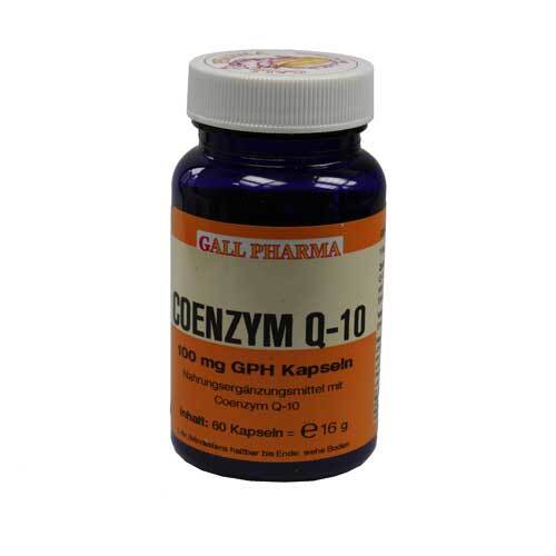 Coenzym Q10 100 mg Gph Kapseln - 1