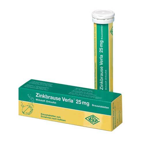 Zinkbrause Verla 25 mg Brausetabletten - 1