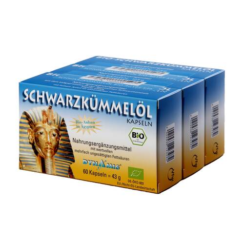 Schwarzk&uuml;mmel Bio &auml;gypt.Kapseln - 1