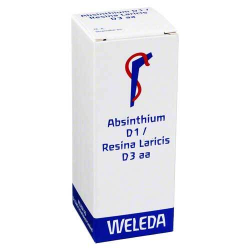 ABSINTHIUM D 1 Resina Laricis D 3 aa Mischung - 1