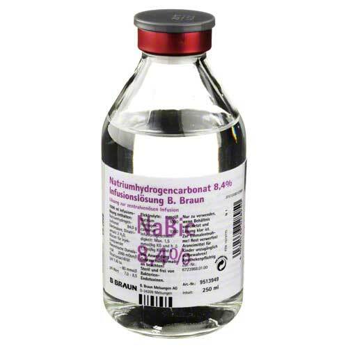 Natriumhydrogencarbonat B.Braun 8,4% Glas - 1
