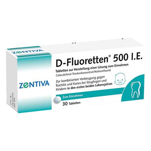 D Fluoretten 500 Tabletten - 1